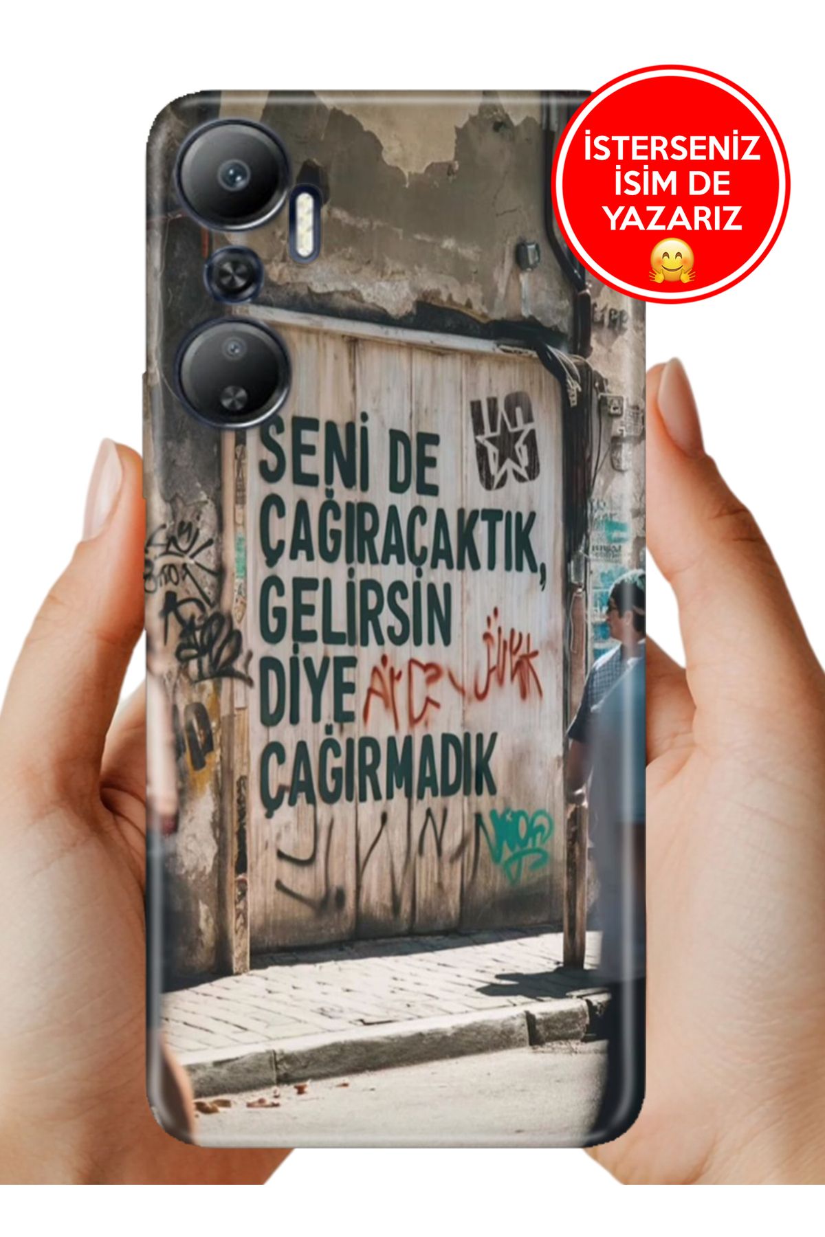 Cekuonline İnfinix Hot 20 Kılıf Baskılı Life Style Kapak Silikon Çağırmadık
