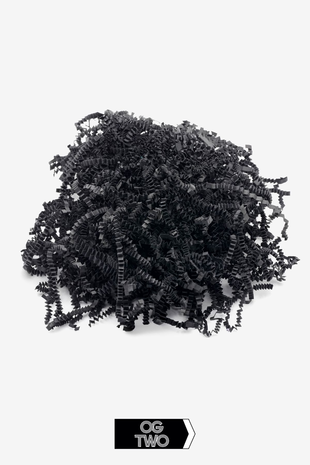 OGTWO-Premium Zig Zag Cropped 50 g Black Gift Box Sustainable Ornament Paper 5