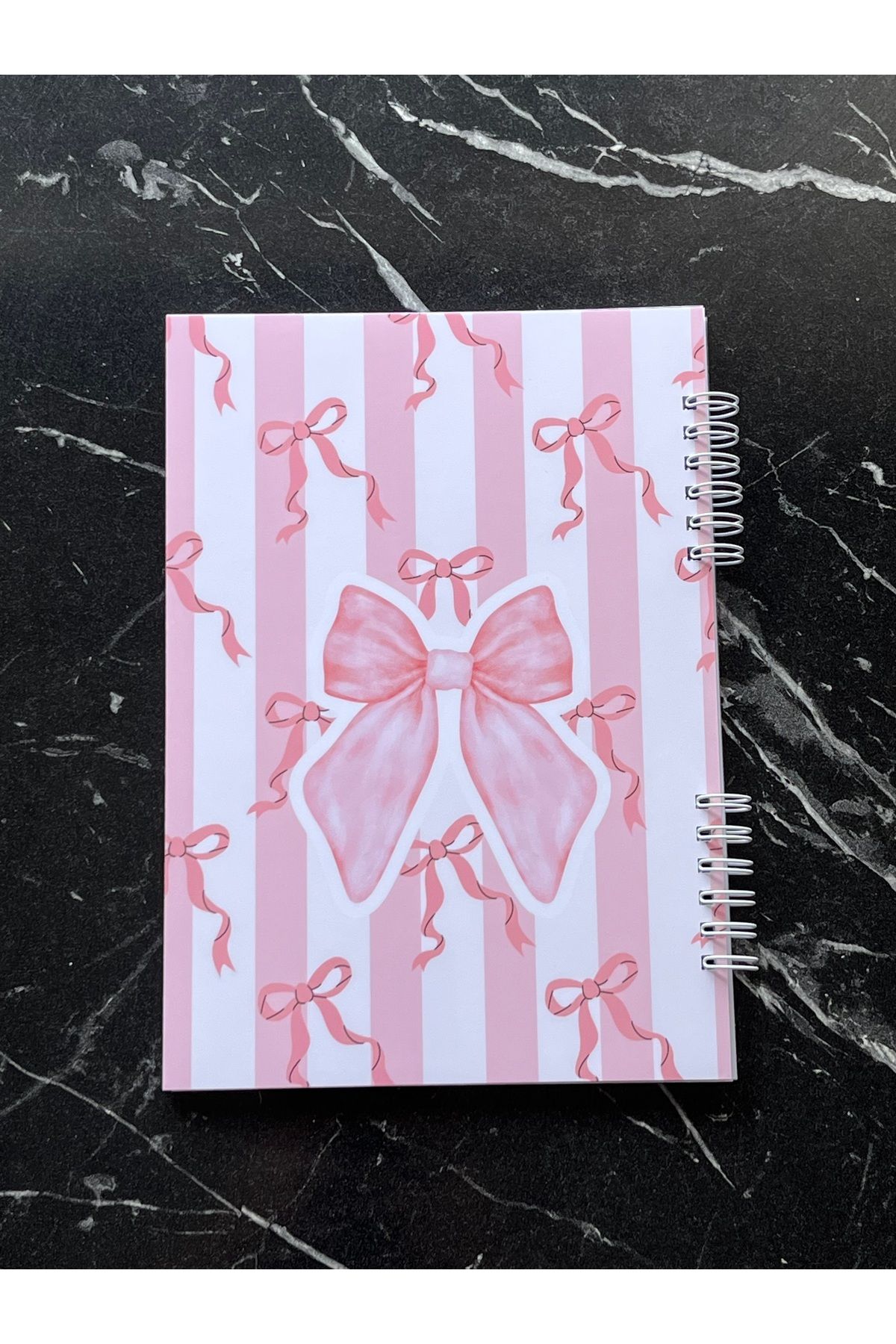 Cuppy Box-Pink Ribbon Notepad 50 Sheets and 1 Page with Sticker 4