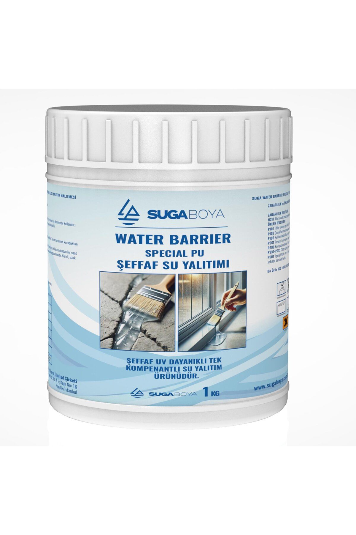 SUGA WATER BARRIER SPECIAL PU ŞEFFAF SU YALITIMI 1 KG