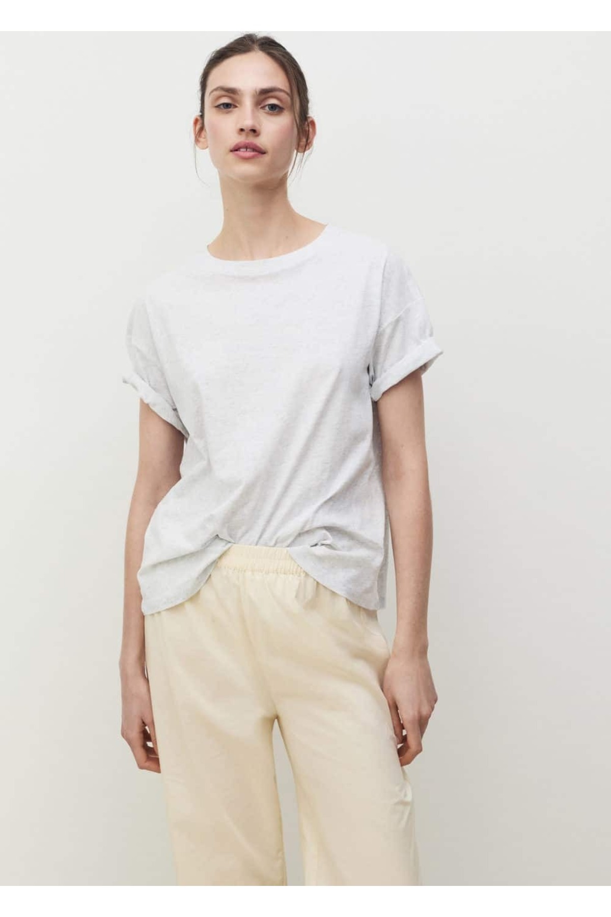 Kısa kollu pamuklu tişört
