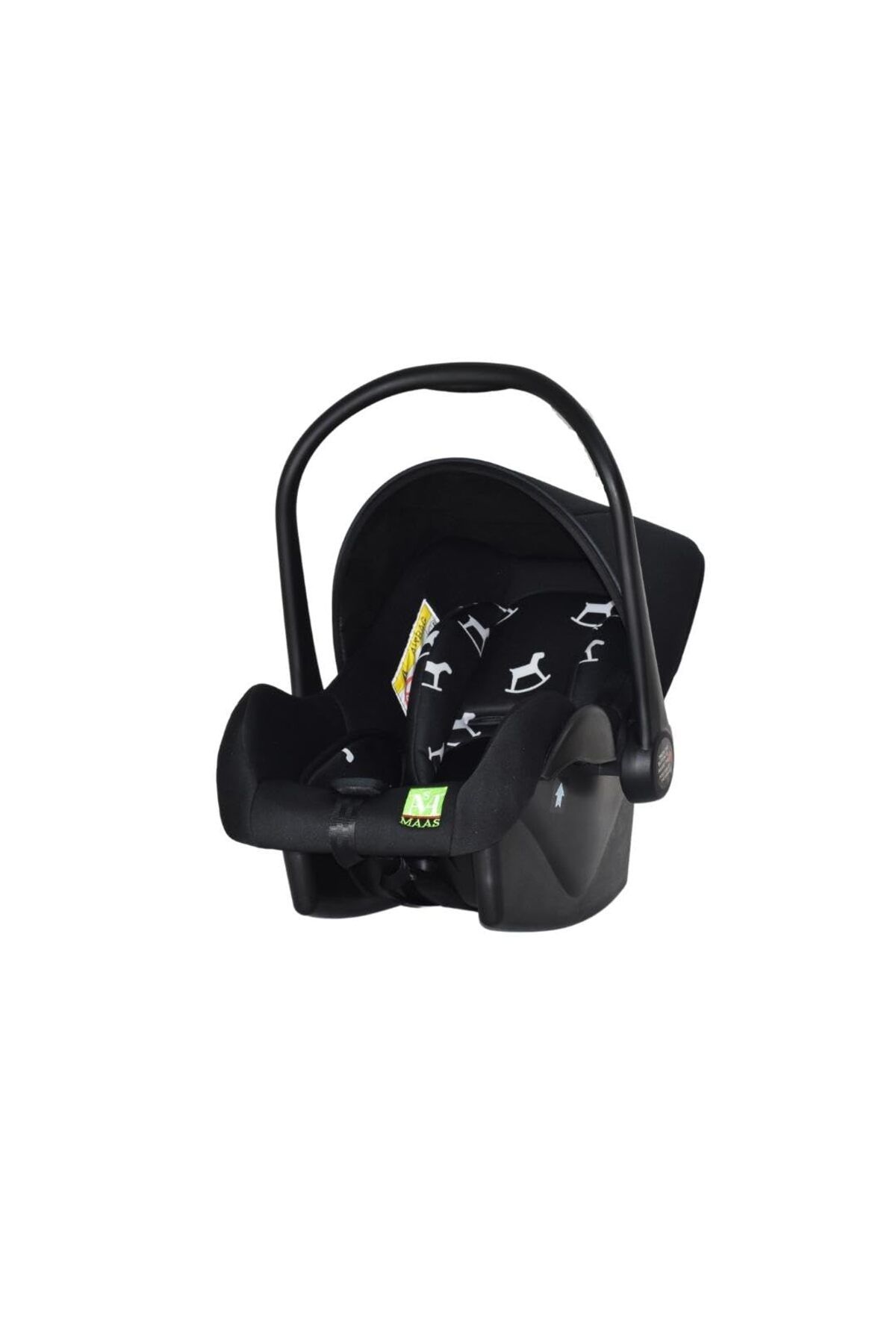 MAAS-Baby Car Seat 3Point Harness,Soft-Padded Ergonomic Design&Machine-Washable Carrier(Birth-15 Months) 1