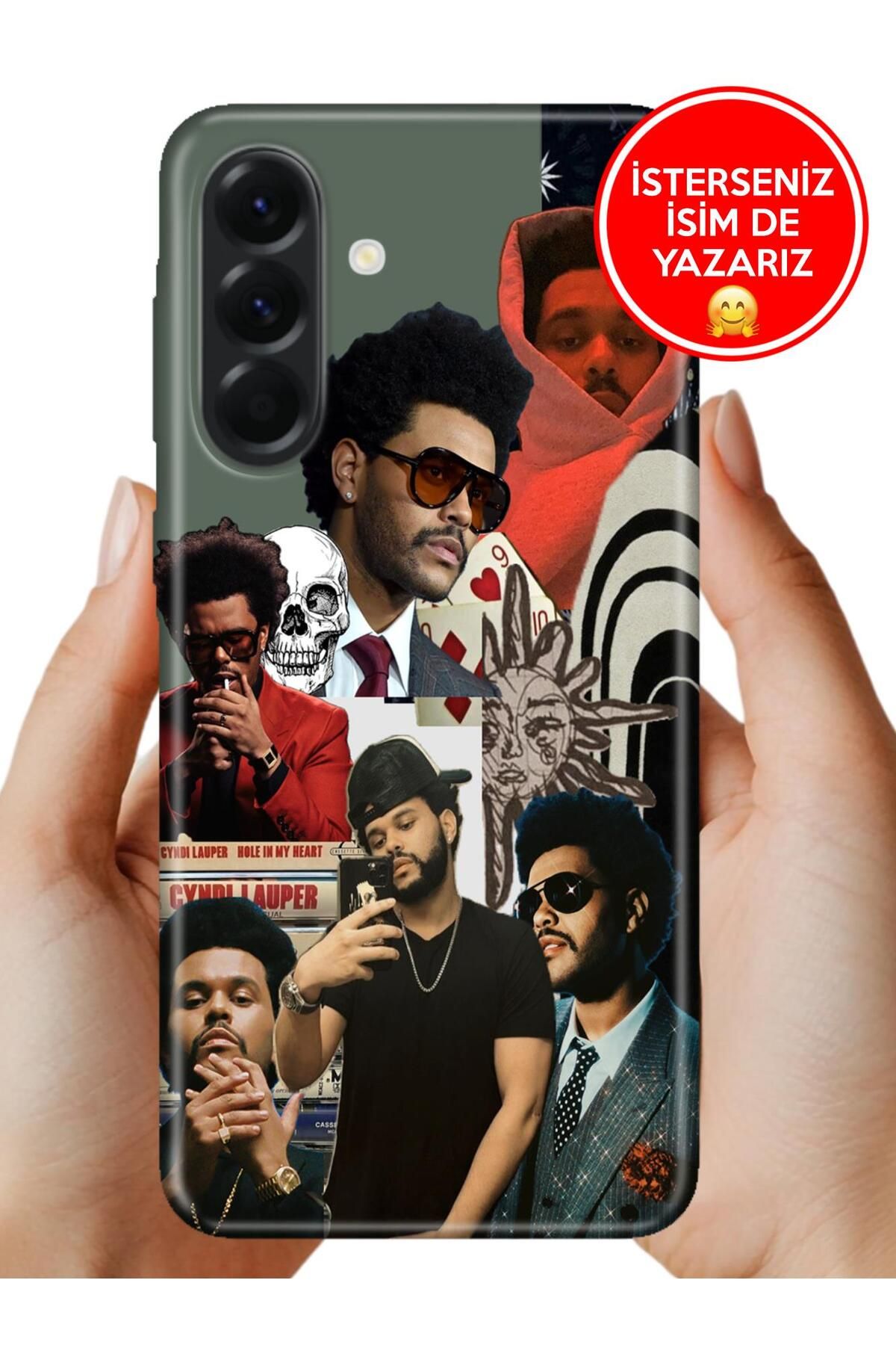 Cekuonline Galaxy A36 Kılıf Telefon Kılıfı Tasarım Kapak Weeknd