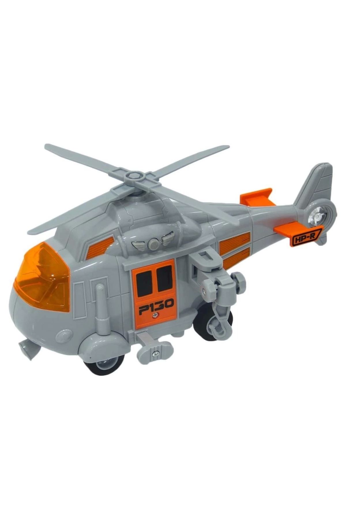 Finetoo Sesli ve Işıklı Helikopter 1:20 Gerçekçi Tasarım ve Hareketli Parçalar