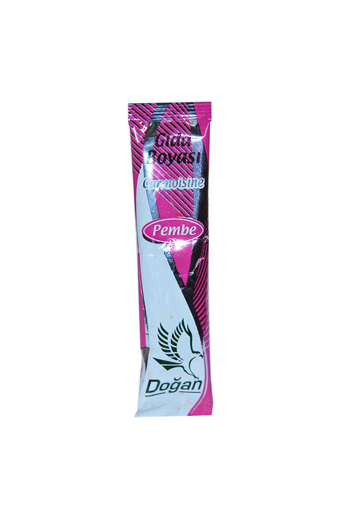 MERGEN STORE Pasta Şerbet Slime Gıda Boyası Pembe Toz 9 Gr Paket