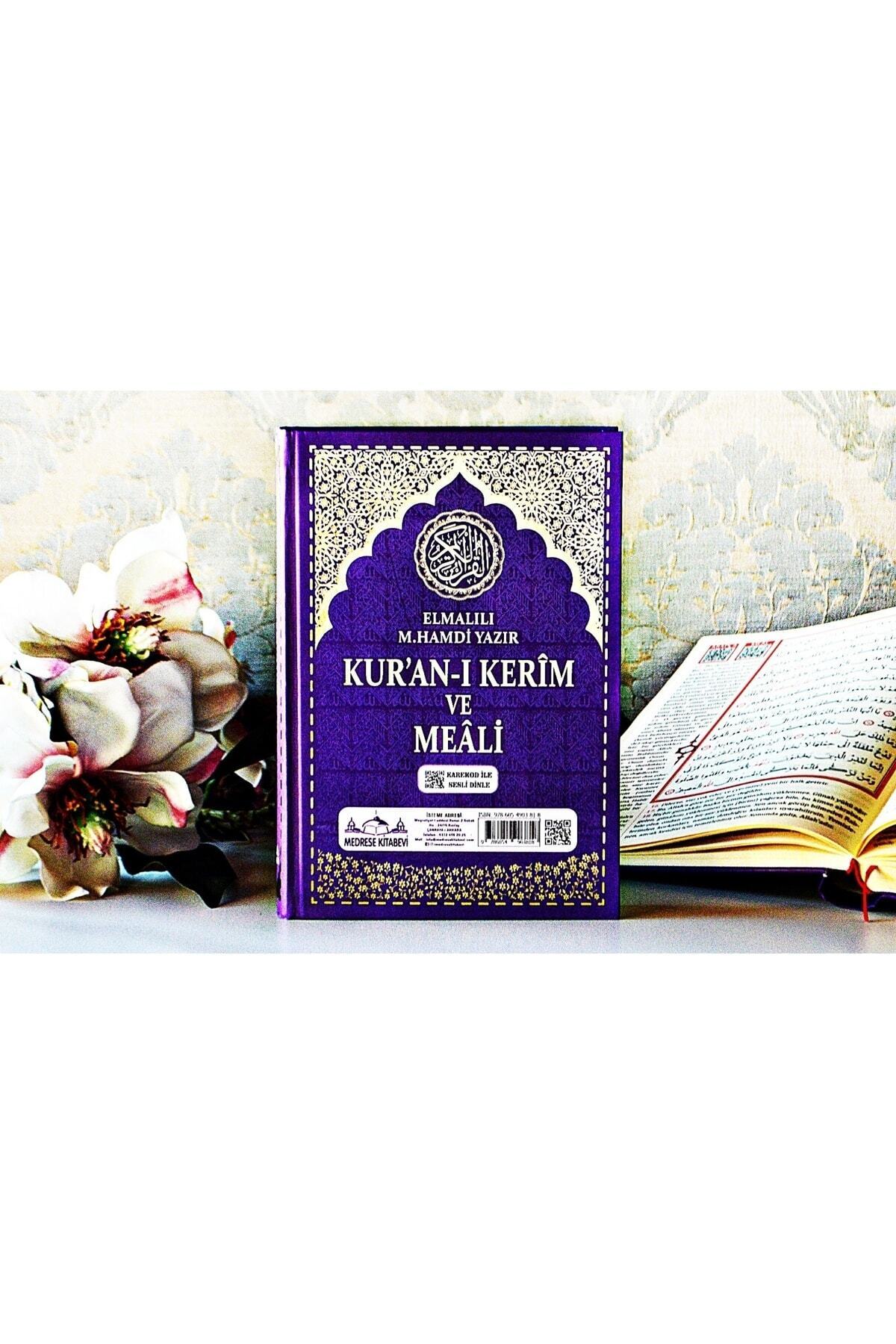 Medrese Kitab Evi Kuranı Kerim Türkçe Meali Cami Boy 25x34 Mealli Kuran Mor Telefonda Sesli Dinleme Diyanet Mühürlü fotoğrafı 5 (önizleme)