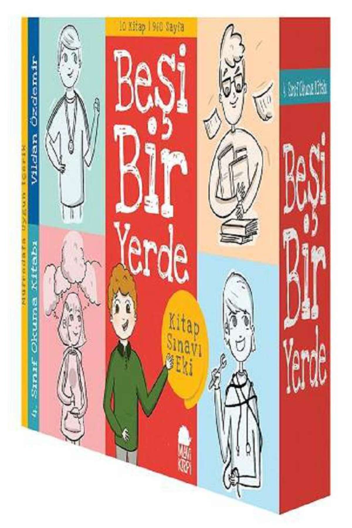 Mavi Kirpi Yayınları Beşi Bir Yerde - 4. Sınıf Seti (10 Kitap)