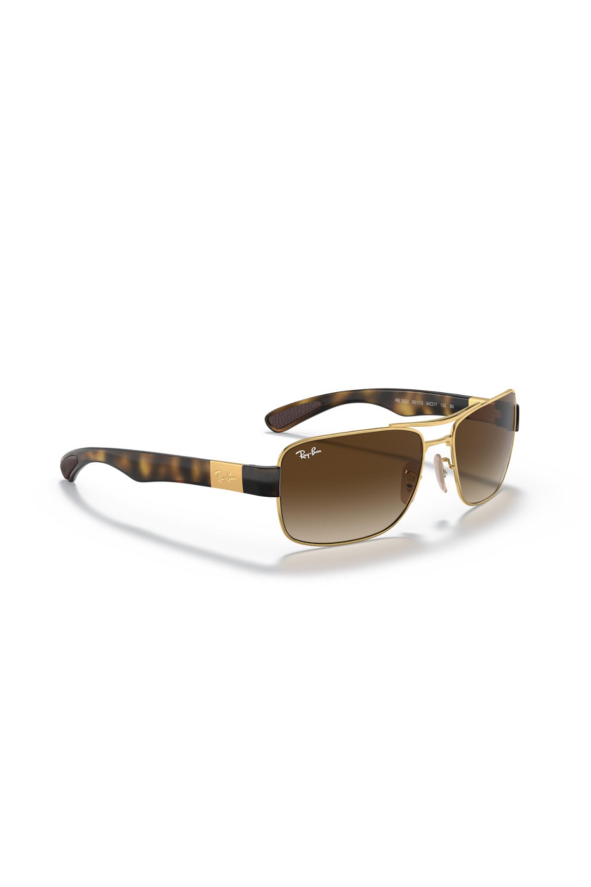 Ray-Ban-نظارة شمسية راي بان مربعة للرجال - Rb 3522 - مقاس العدسة: 61 مم - أريستا 4