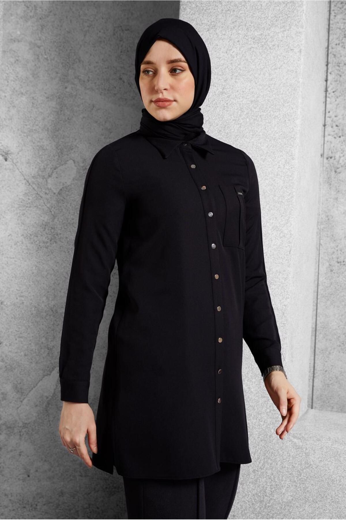 تونیک یقه پیراهن 45295 Alvina