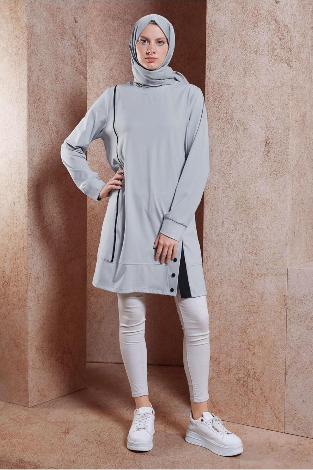 تونیک لباس ورزشی بافتنی 44622 Alvina