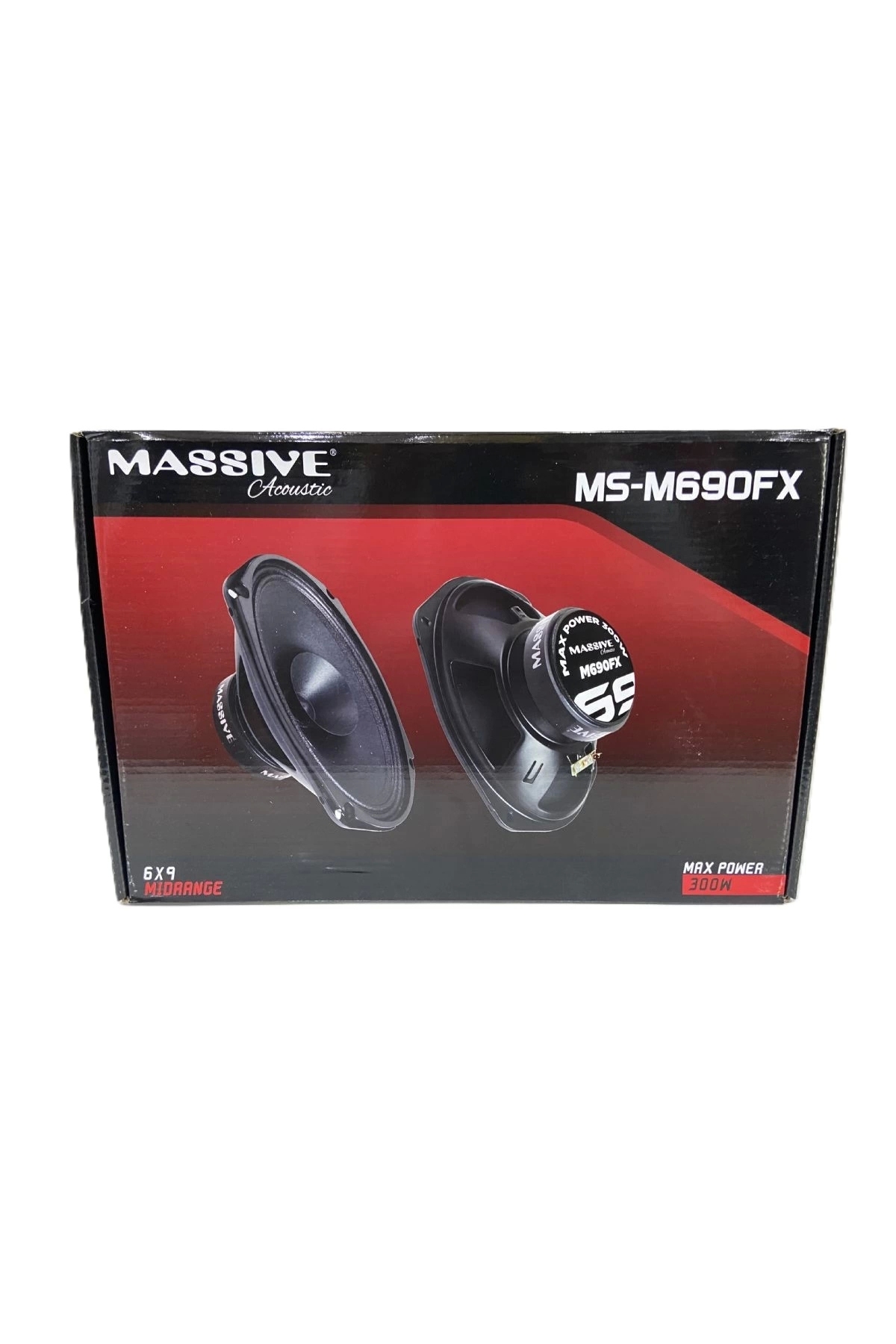 Massive Oval Midrange Hoparlör - MS-M690FX 300w 120RMS - Kayık