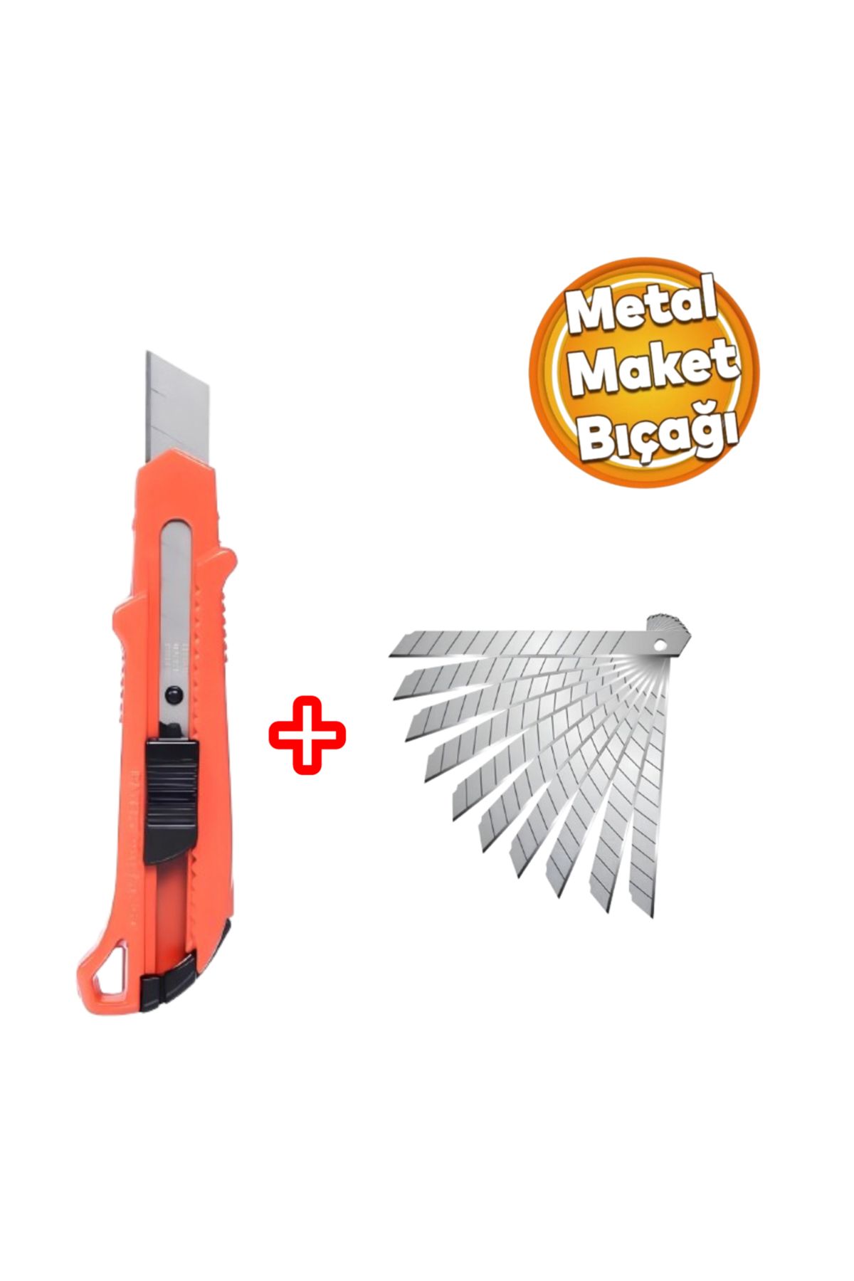 Azm Metal Maket Bıçağı Ve Yedek Maket Bıçağı Ucu