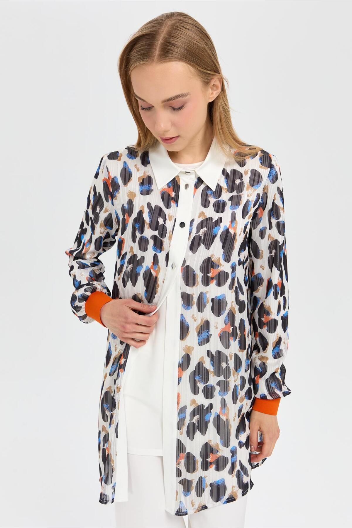 Esswaap-Emrpime Tunic Set - Inside and Outside Ecru 3