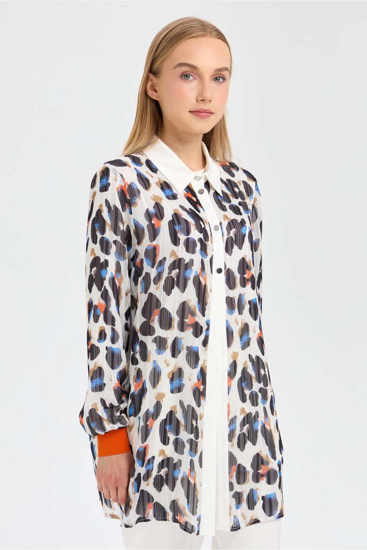 Esswaap-Emrpime Tunic Set - Inside and Outside Ecru 2