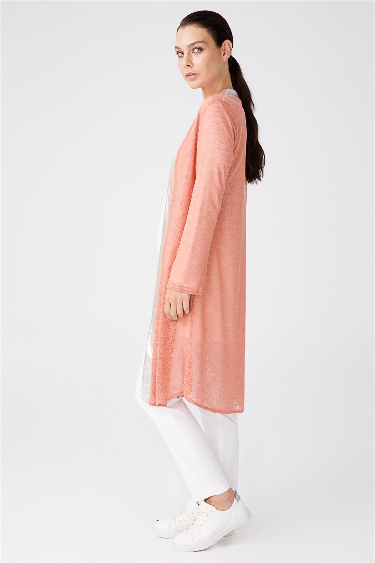 Esswaap-Light Knitted Fabric Inner Outer Set Shrimp 4