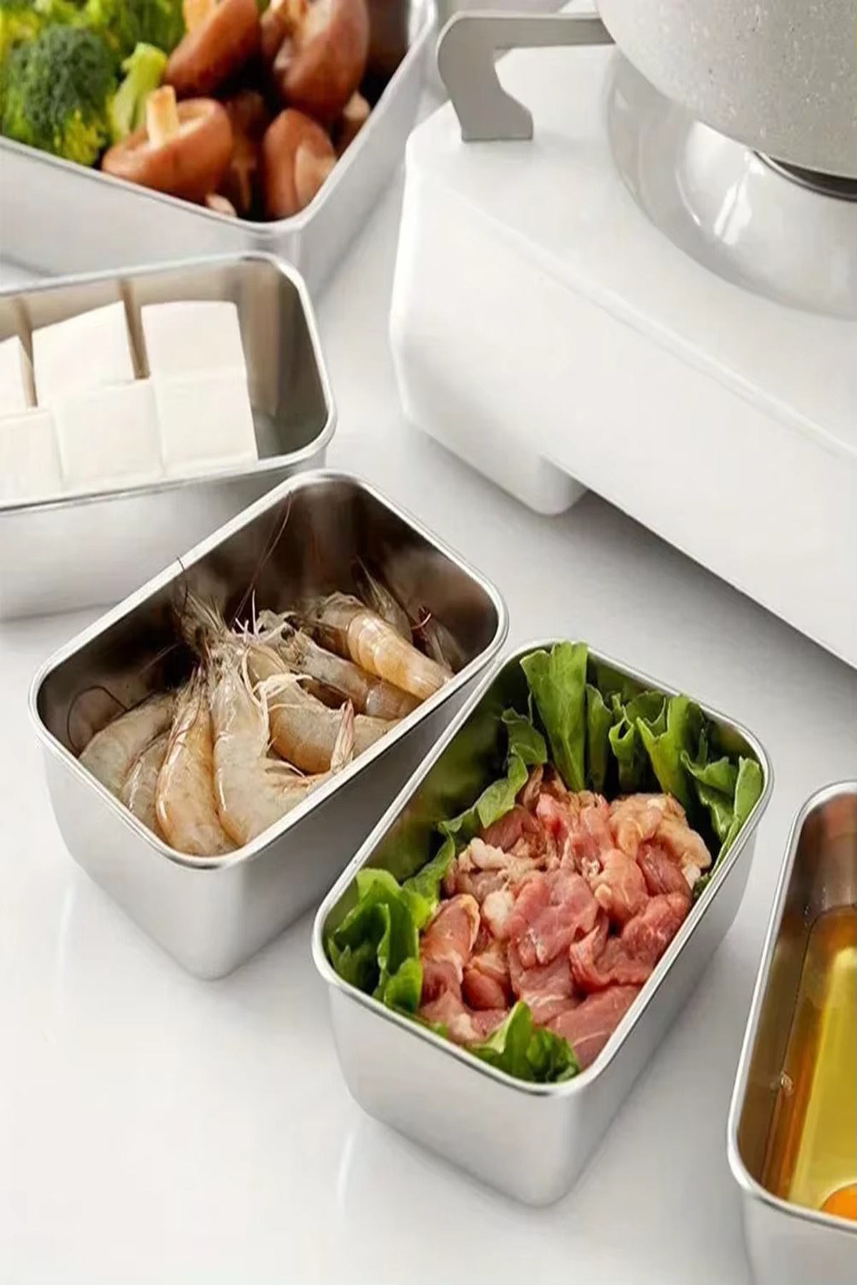 Tor Store-Stainless Steel Storage Container / Meal / Nutrition / Food Box / Lunch Box (1 Piece) 5