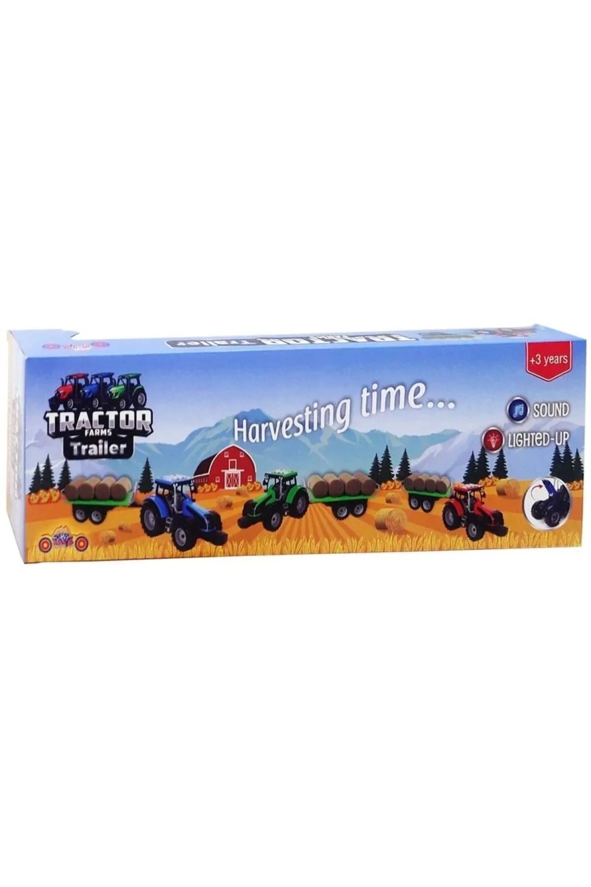 AYATOYS Oyuncak Pilli Balyalı Traktör 40289