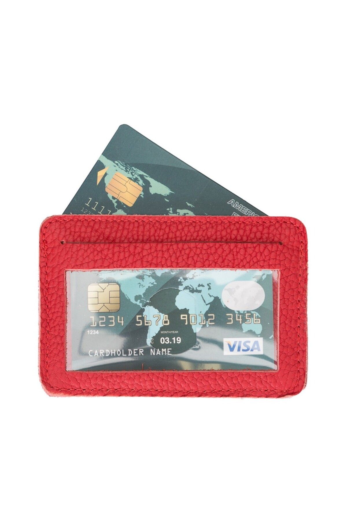 PLM-Leather Coin Purse Func Erc2 Red 5