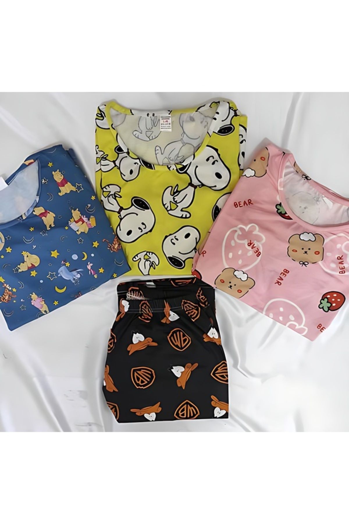 PEMBİŞ HOMEWEAR 4 LÜ SET Kod 0018S