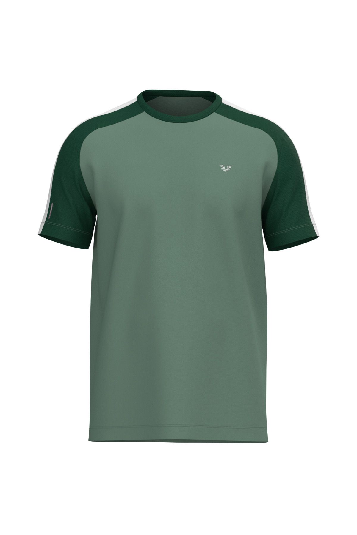 bilcee-Tricou sport activ verde pentru bărbați 4179 8