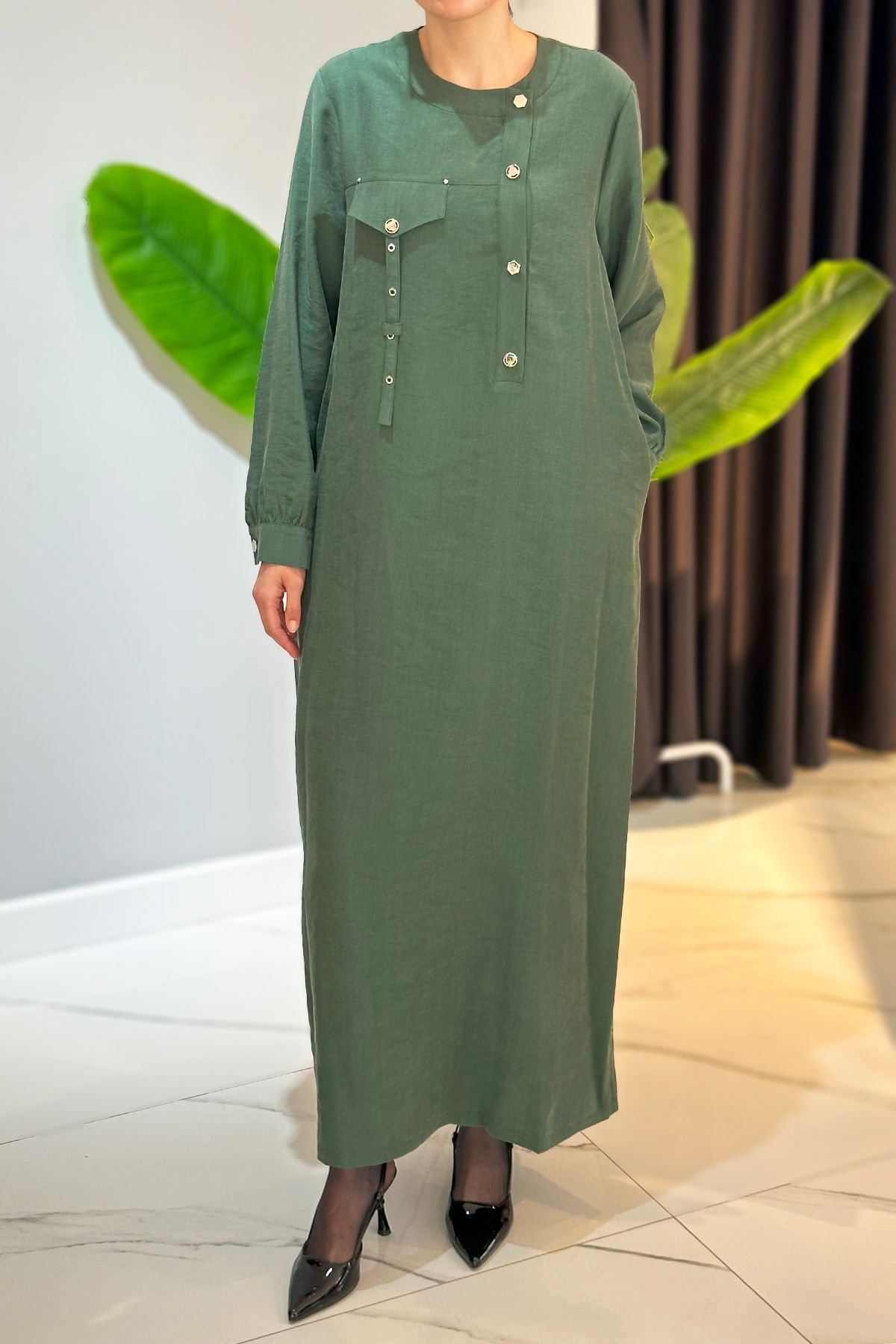 Nuss-Tourmaline Green Dress 2032 1