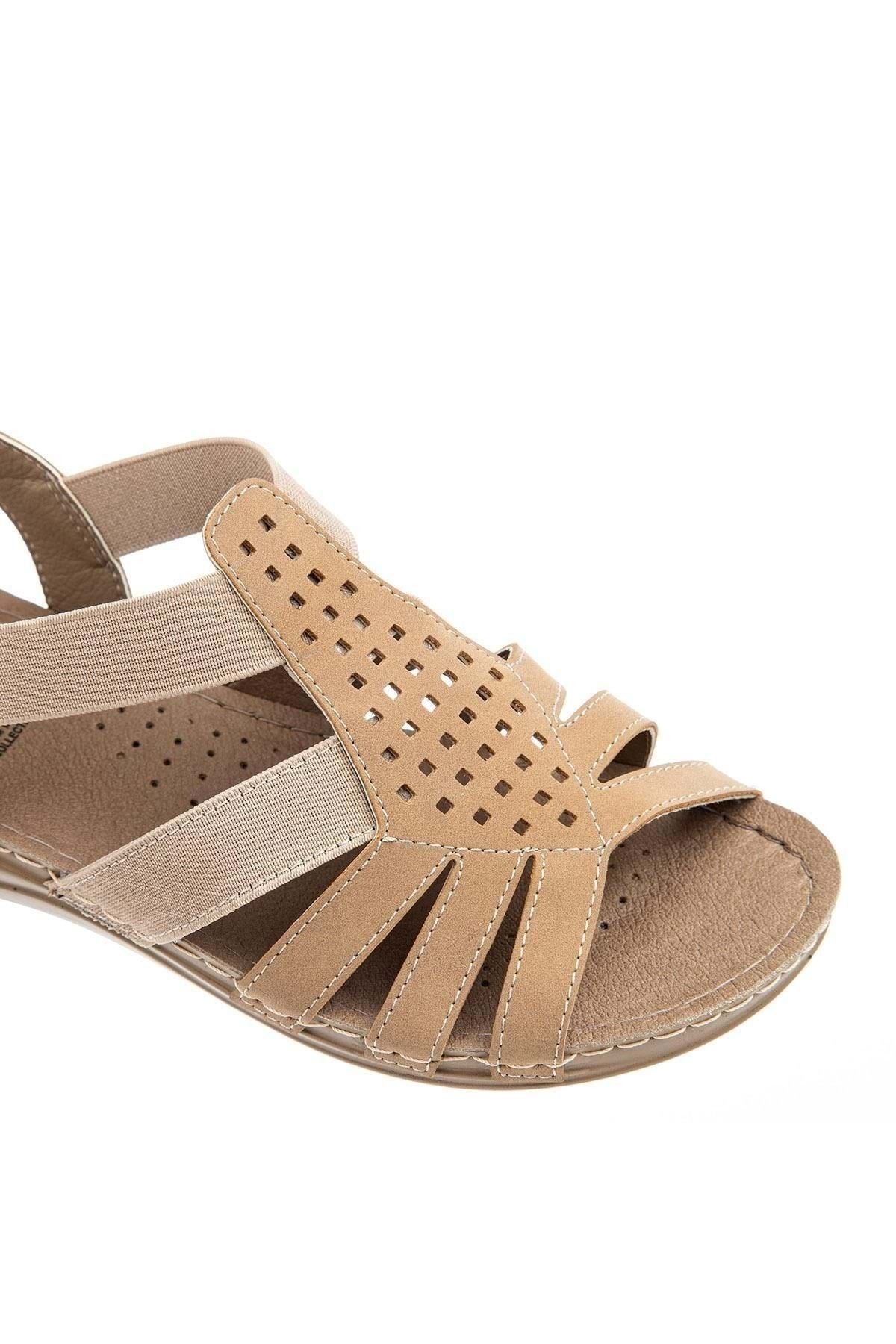 Muya-Amanda Anatomical Sole Women's Sandals (Beige) 3