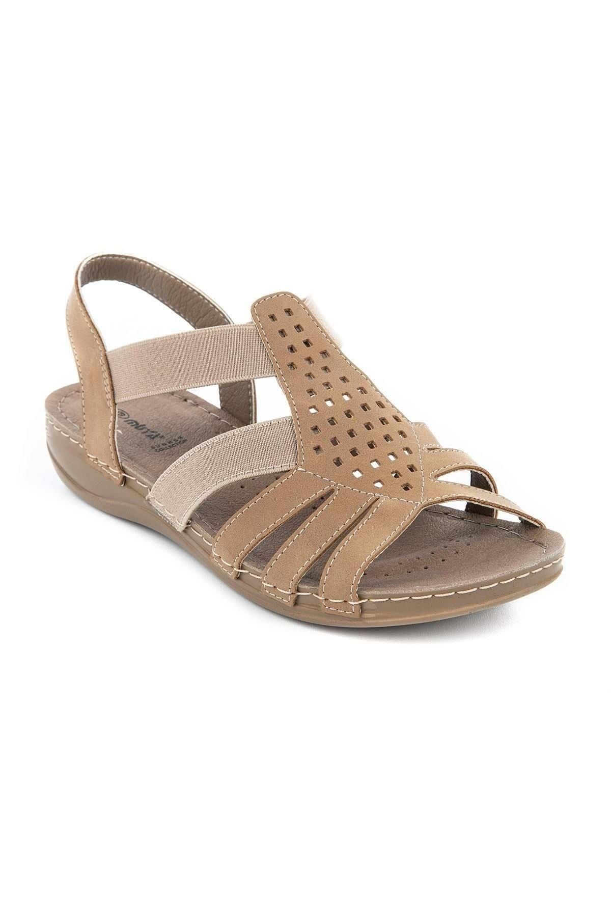 Muya-Amanda Anatomical Sole Women's Sandals (Beige) 2
