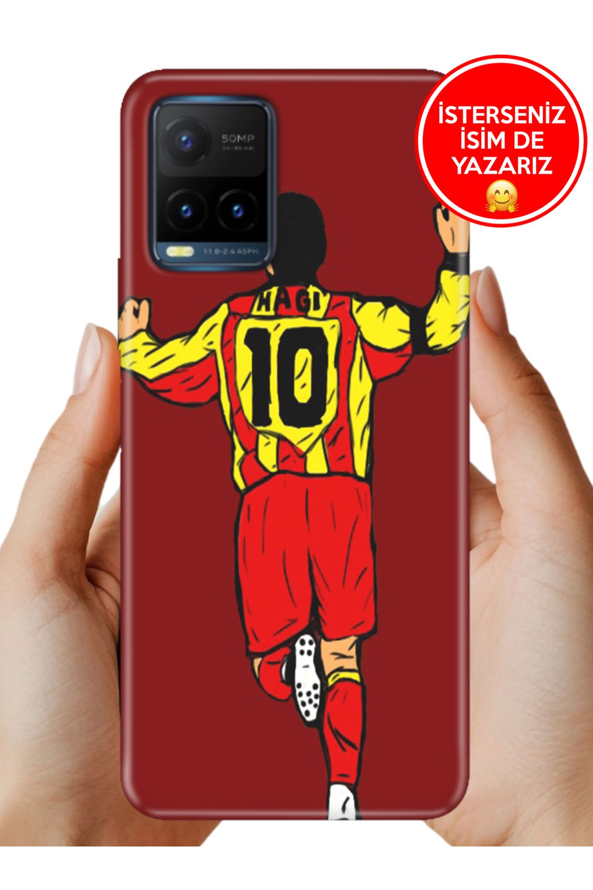 Cekuonline Vivo Y21s Y32 Y33S Kılıf Baskılı Life Style Kapak Silikon Hagi