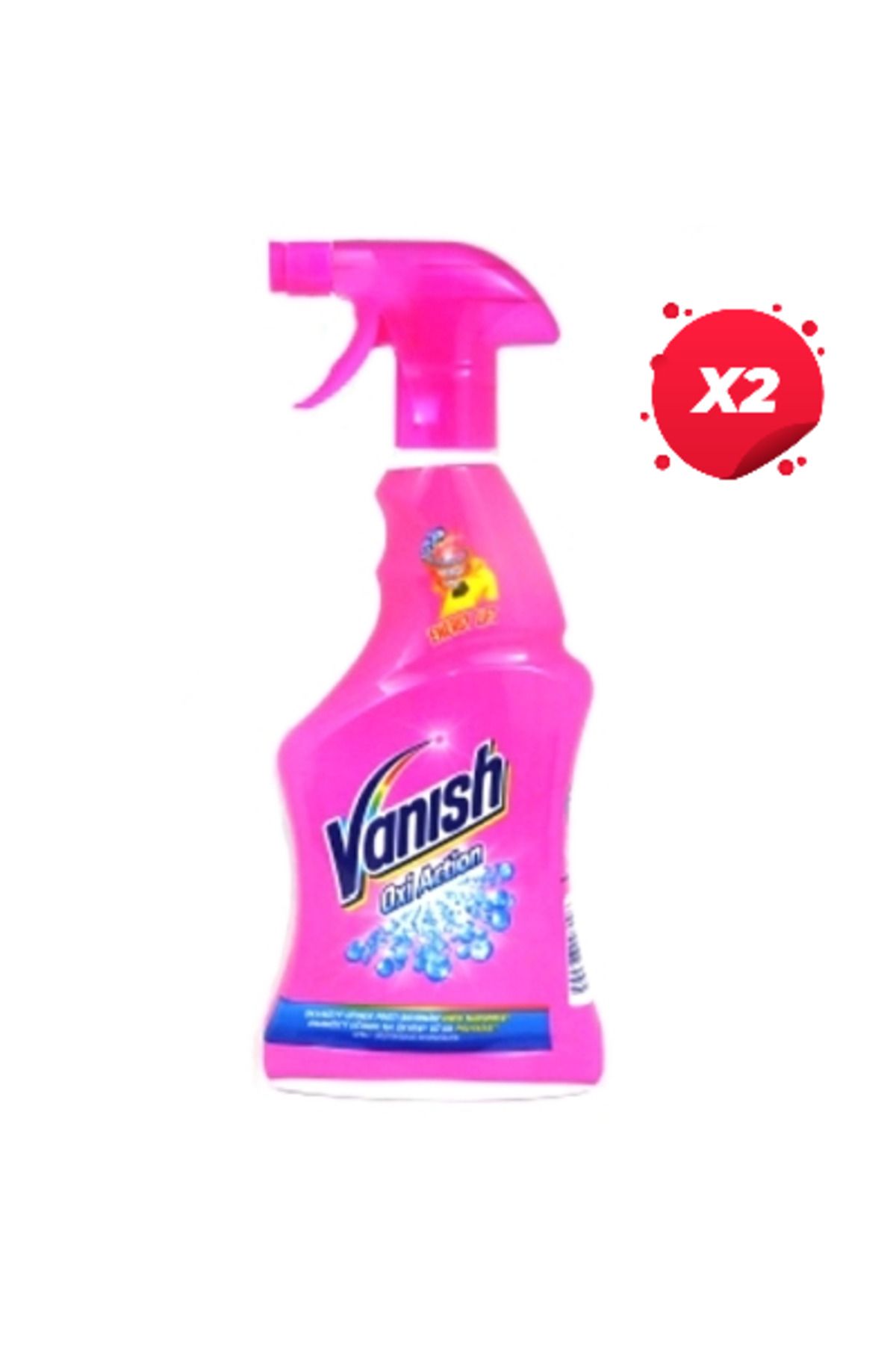 Vanish X2 - Spray Lichid Vanish Stains 500ml Roz - One Size