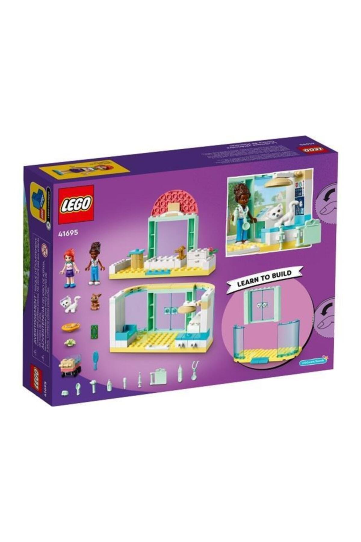 کلینیک حیوانات خانگی فرندز ۴۱۶۹۵ – ساخت خلاقانه اسباب‌بازی شامل اسباب‌بازی گربه برای کودکان