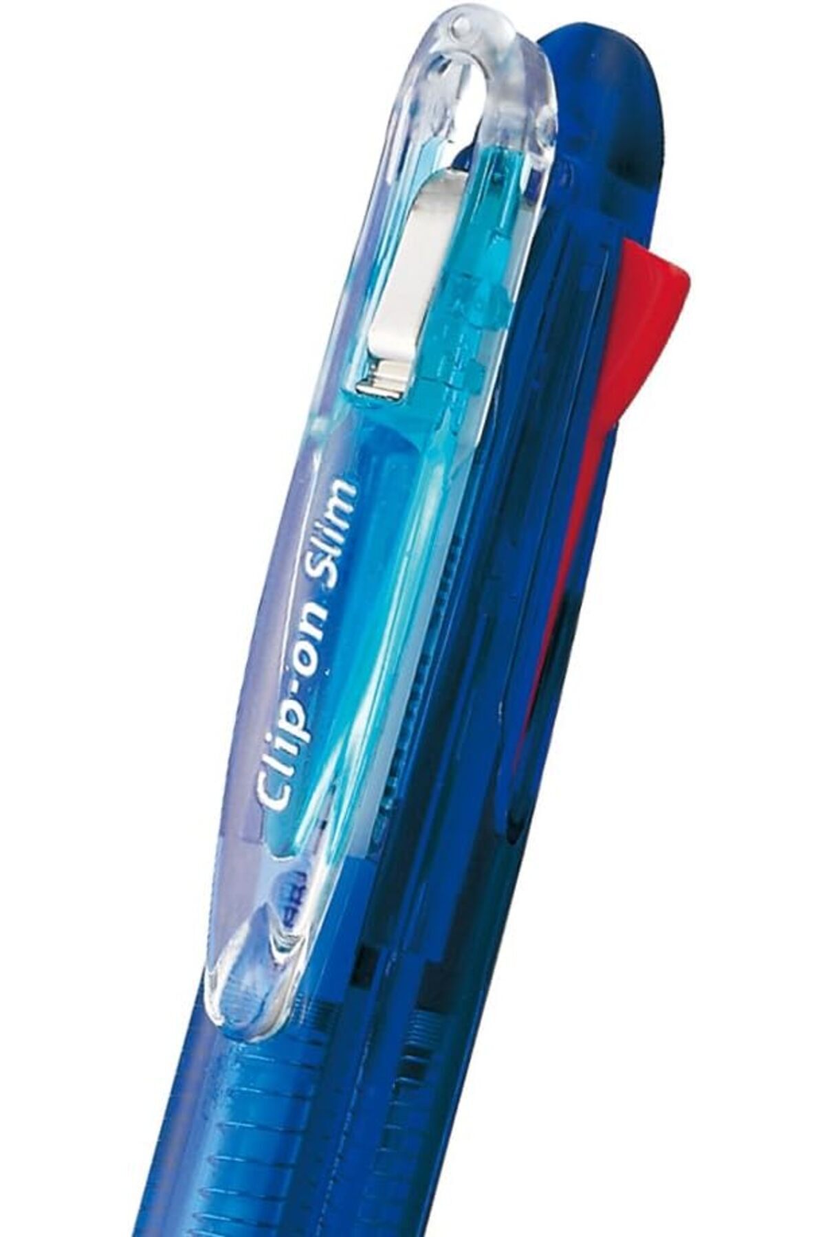 Zebra-Clip-On Multi Pen 4in1 (0.7 mm), 4 Colors, Soft Comfort Grip for Smooth Writing, Pack of 10 Pe 4
