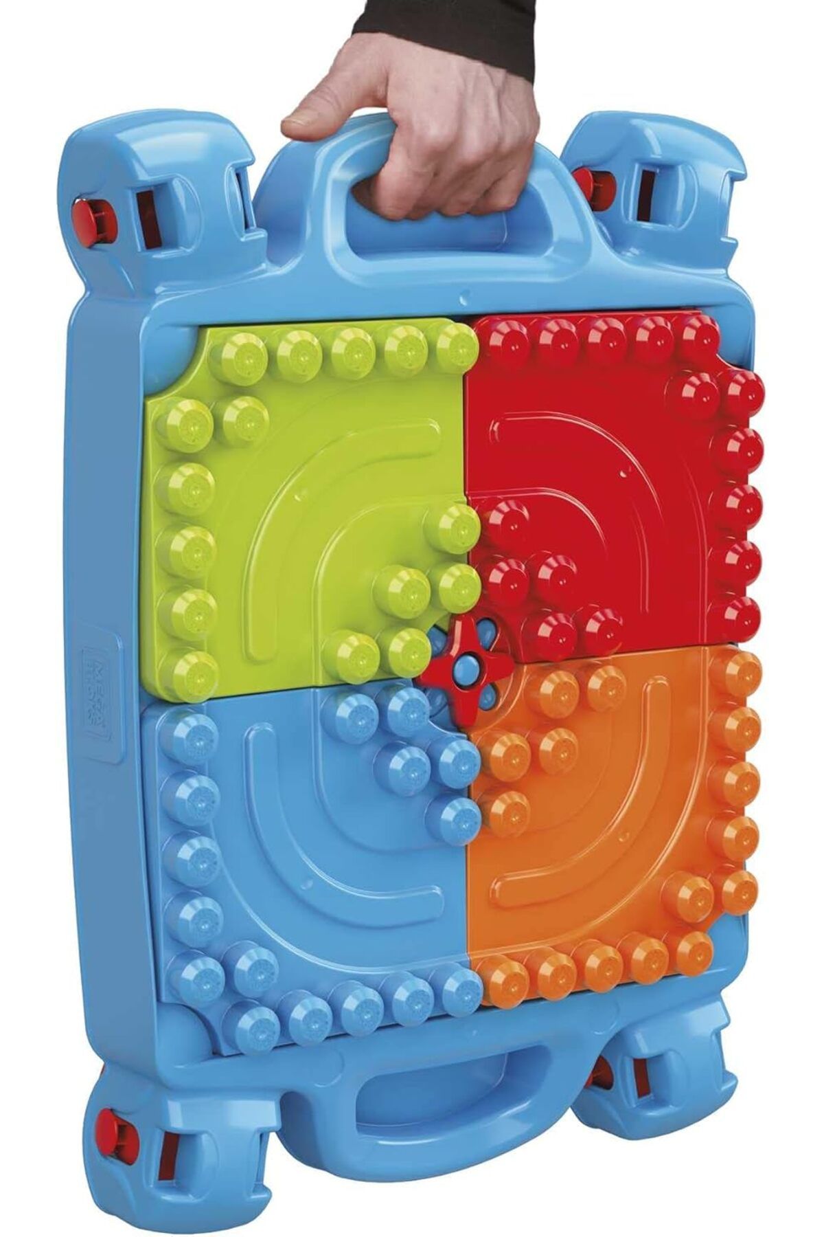 MEGA-Bloks First Builders Build 'n Learn Table with Big Building Blocks, Building Toys for Toddlers 5