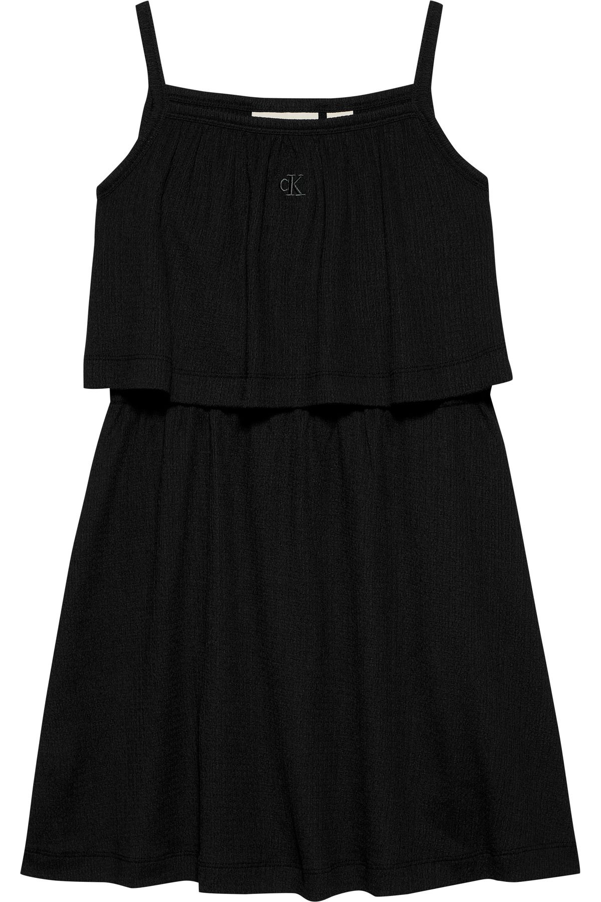 Calvin Klein CRINKLE LAYERED TANKOVÉ ŠATY