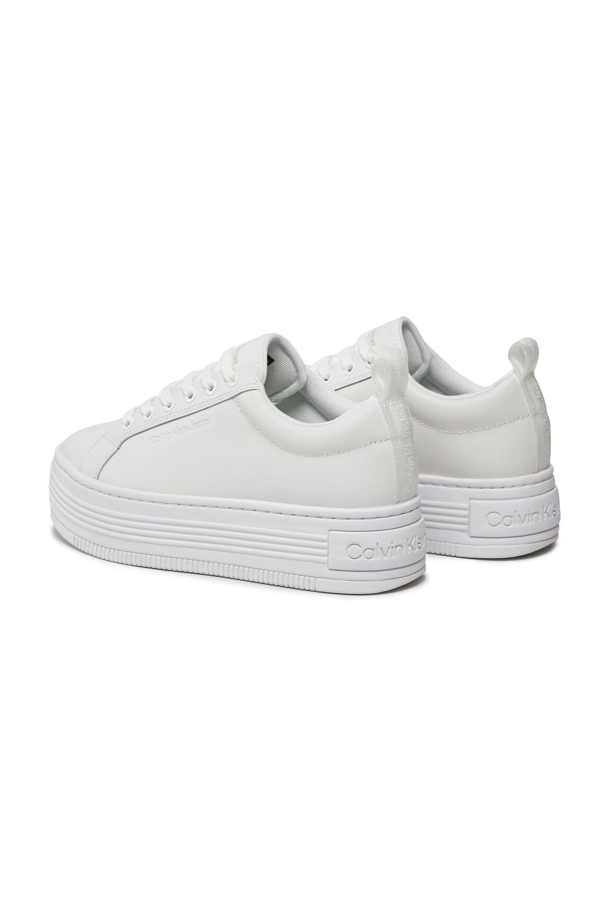 Calvin Klein Damskie Buty Calvin Klein Logo Platform Heels Z Wygodną Podeszwą W Kolorze Czarno-białym, Odpowiednie Do Codziennego Użytku Kobieta - 40