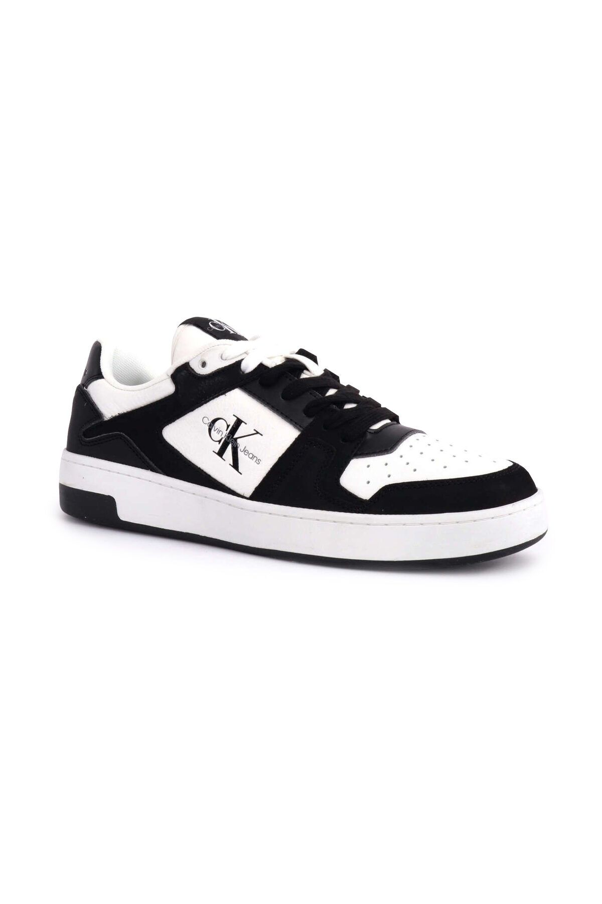 Calvin Klein-Logo Kožené tenisky YM0YM0088401W Pánske TOPÁNKY YM0YM00884 01W 3