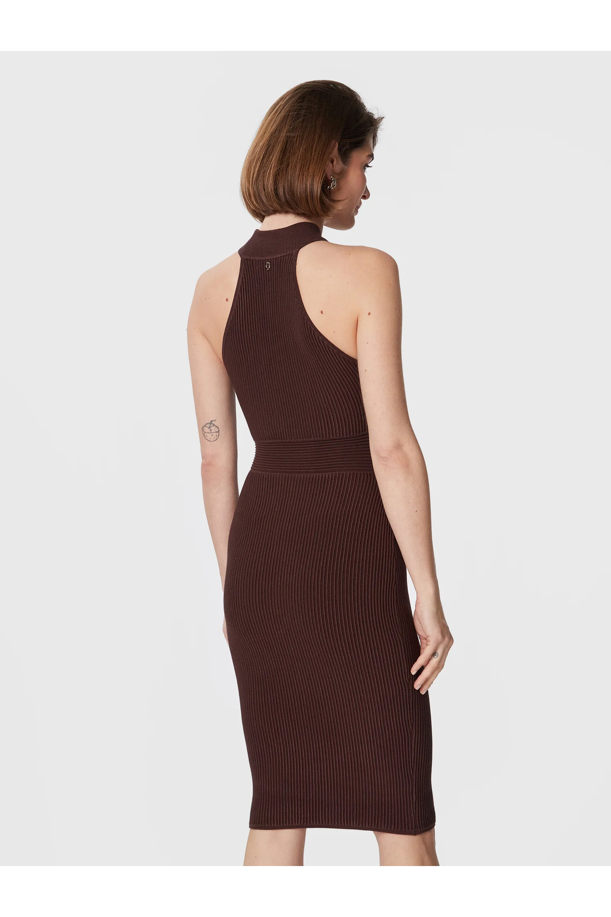 Guess-Knit dress Brown Adults 2