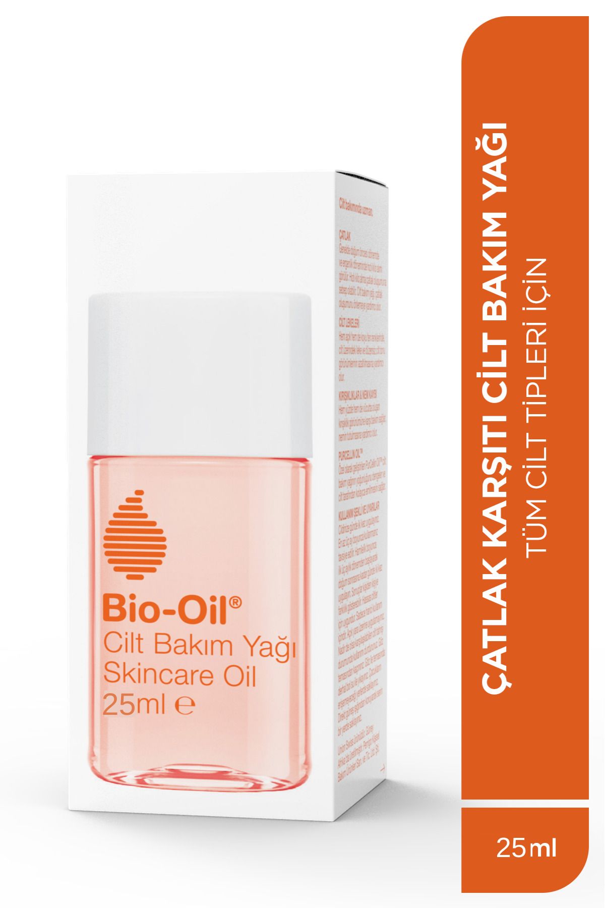 روغن مرطوب کننده پوست ضد کشیدگی و ضد لک 25 میلی لیتر Bio-Oil