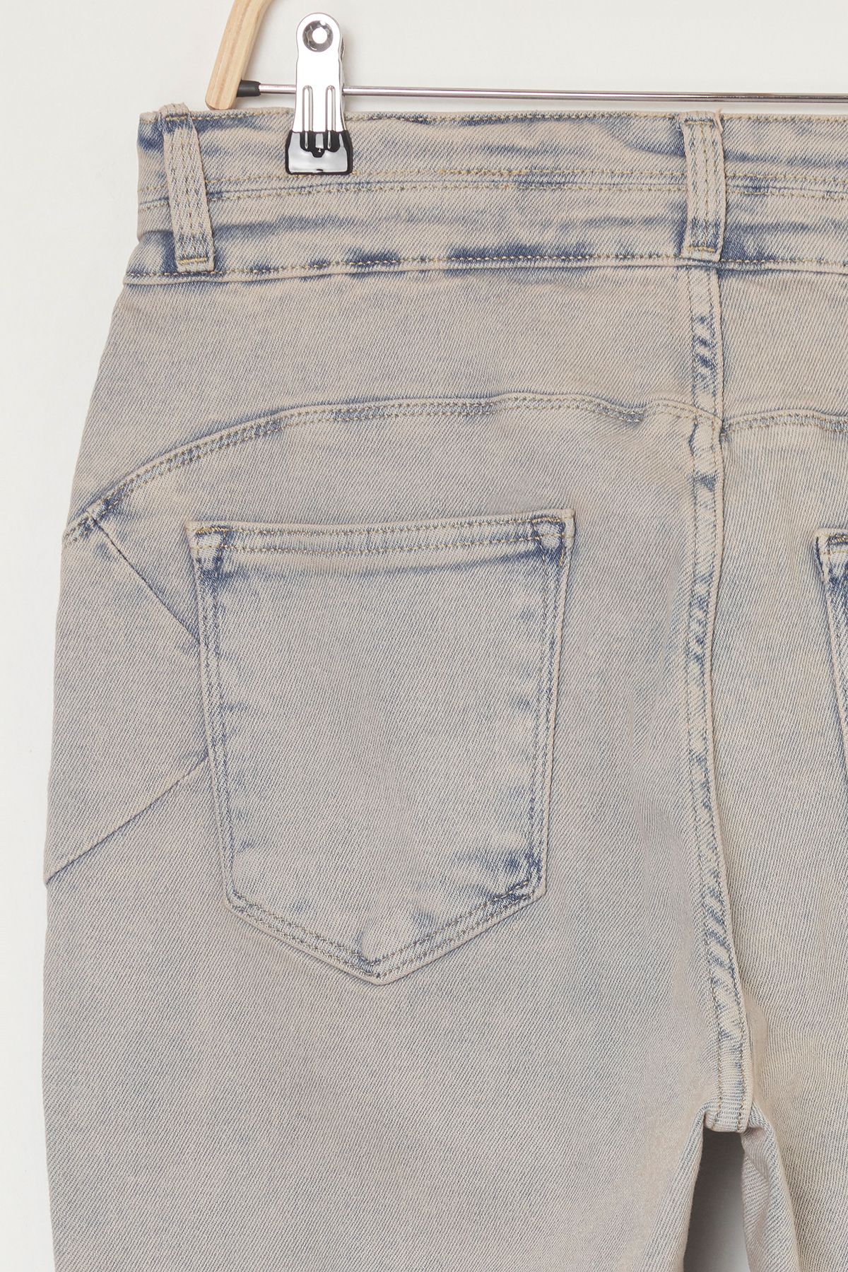 Trendyol Curve-Blue High Waist Stretchy Skinny Plus Size Jeans Tbbaw25Cj00024 13