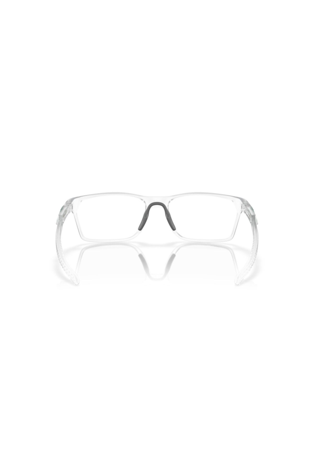 Oakley-0OX8032 80320955 نظارات Man O_matter شفافة غير لامعة بإطار كامل مستطيلة للبالغين 3
