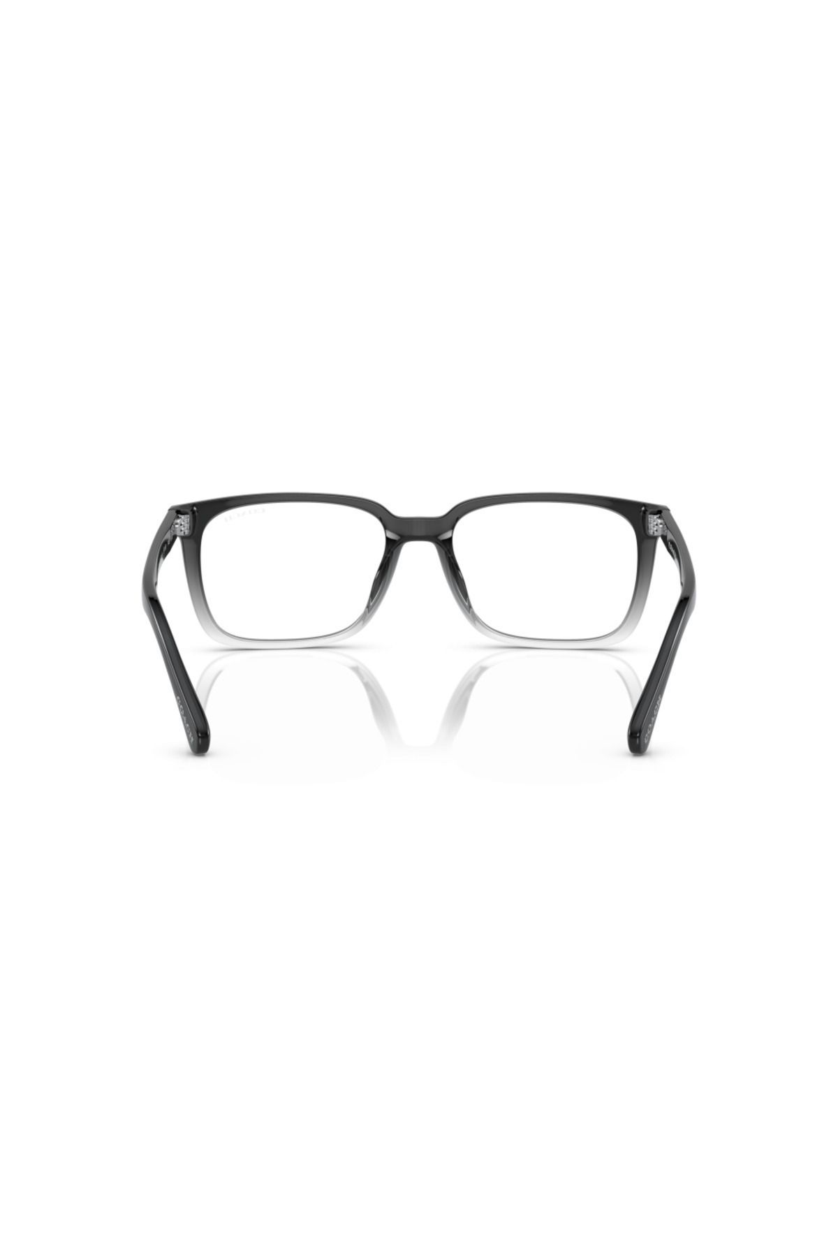 Coach-Man Rectangle Sunglasses- Hc 8357u - Lense Size:57mm - Black Clear Gradient 4