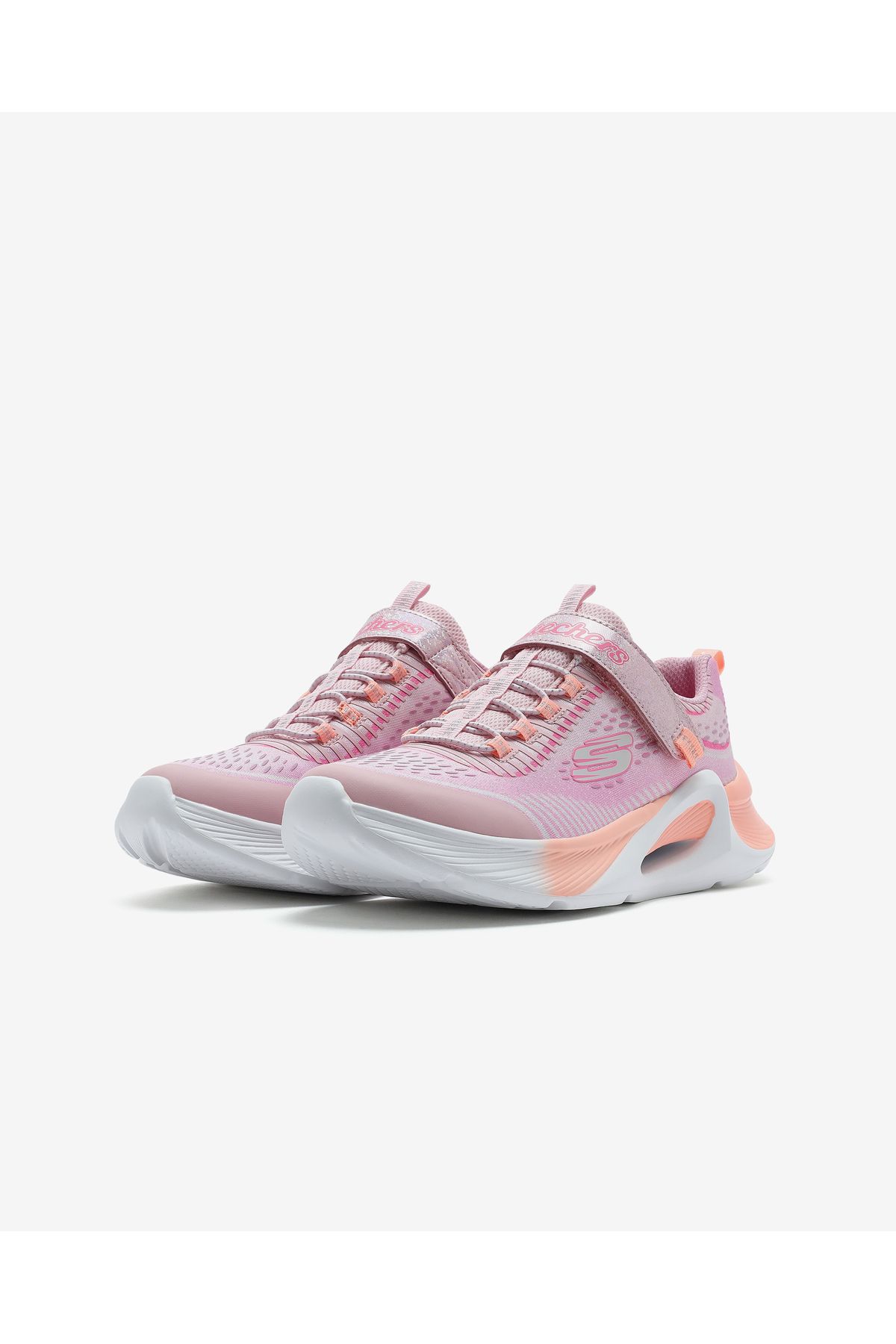 SKECHERS-Tide Tech velké dívčí růžové sportovní boty 303896l Lpmt 3