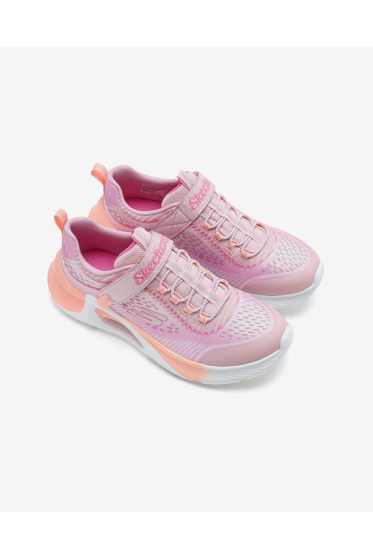 SKECHERS-Tide Tech velké dívčí růžové sportovní boty 303896l Lpmt 6