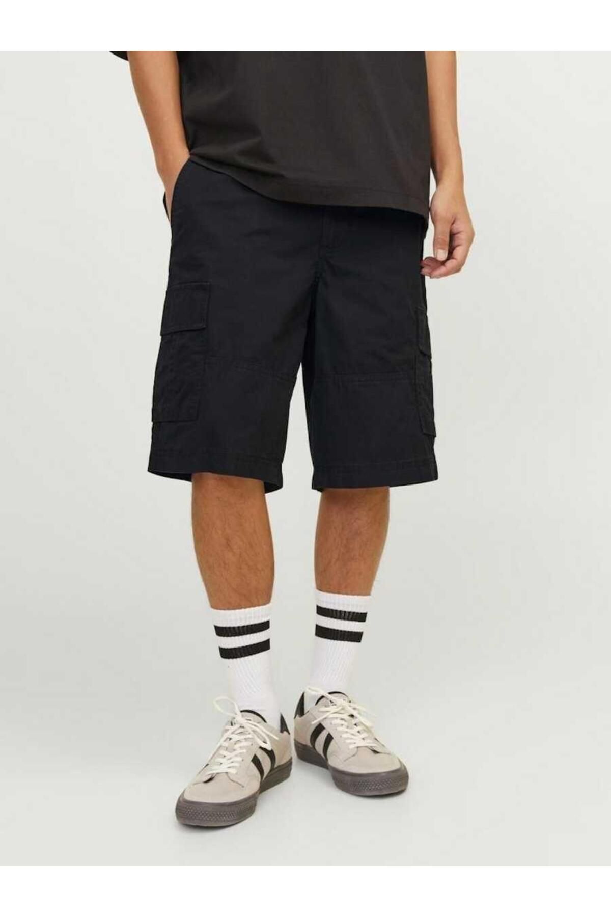 Jack & Jones Pantaloni Scurți Cargo Pentru Bărbați, Cu Croială Normală Masculin - M