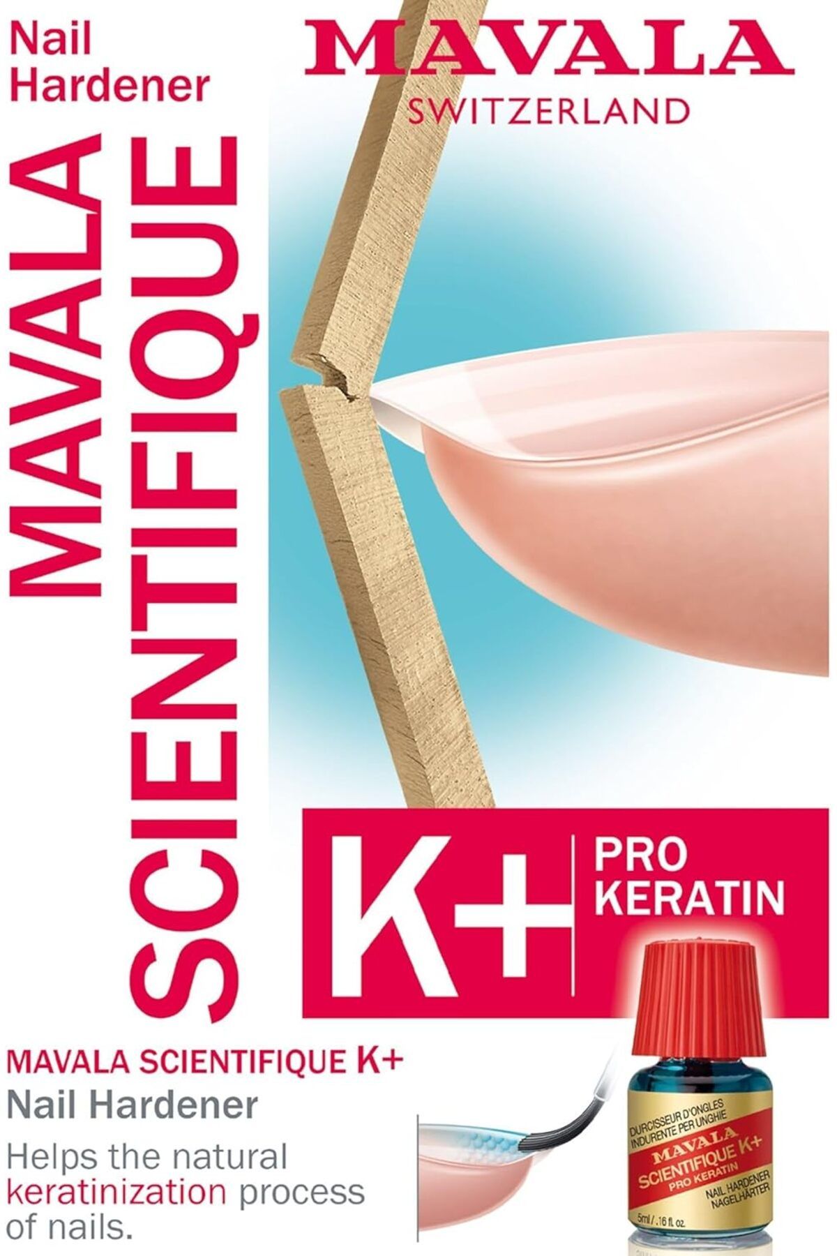 Mavala-Scientifique K+ 5ml | Nail Hardener Pro Keratin | Prevents Nail from Flaking and Splitting 6
