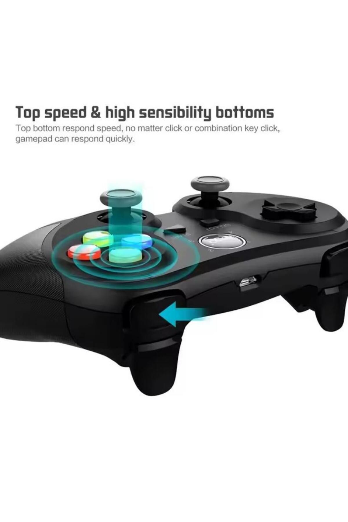 Generic-Bluetooth Game Controller Bluetooth Gamepad Wireless Bluetooth Controller 3