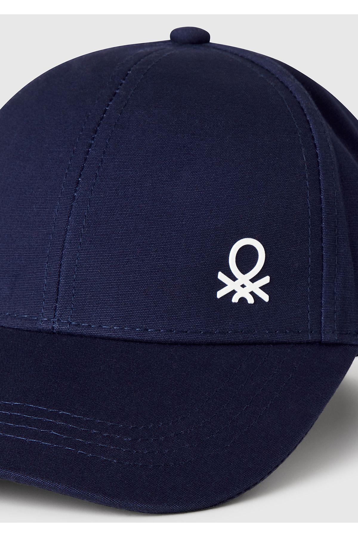 United Colors of Benetton-Boy's Navy Blue Logo Printed Cap Hat 3