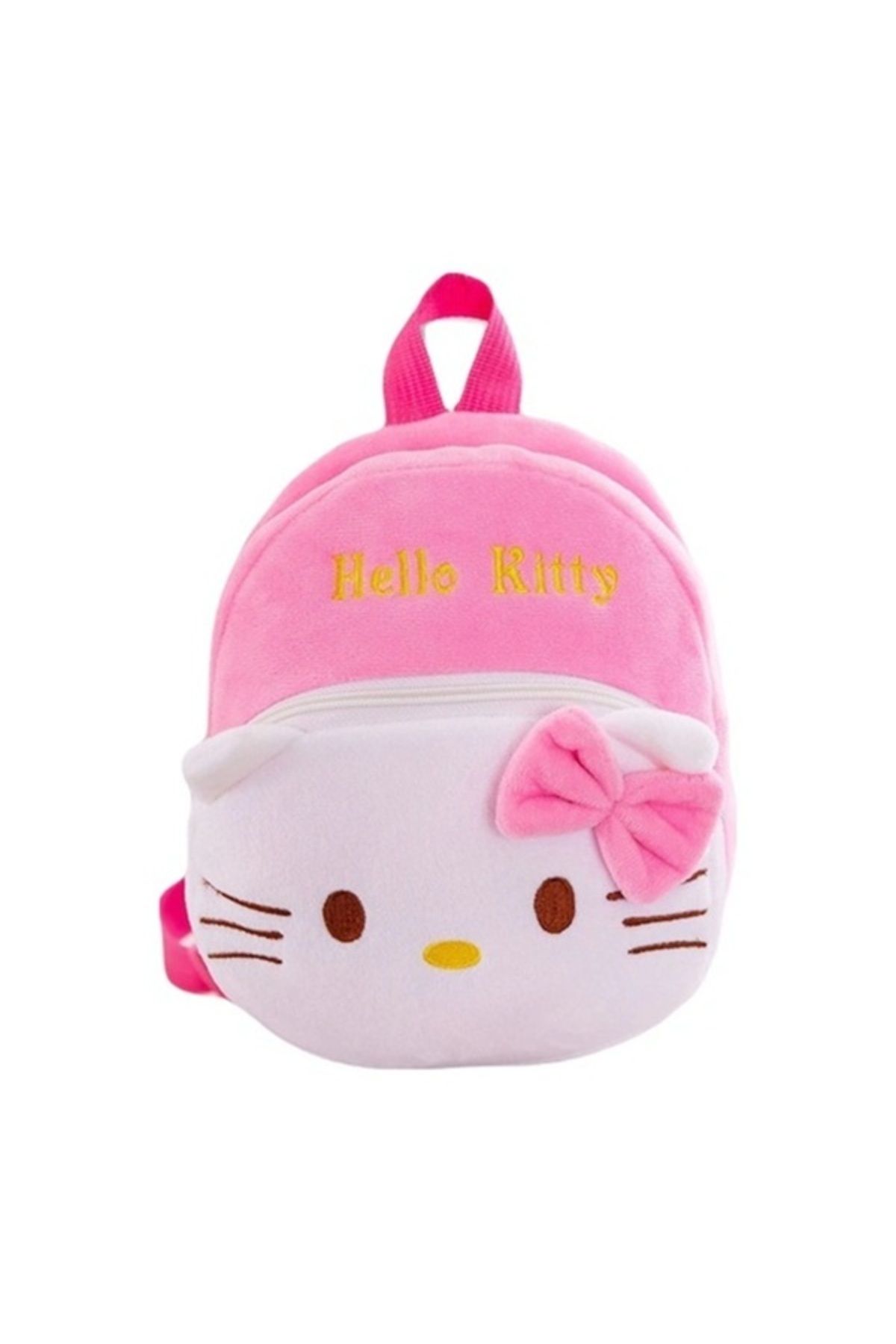 M.C Hello Kitty Peluş Çocuk Sırt Çantası - 25x23x4 cm