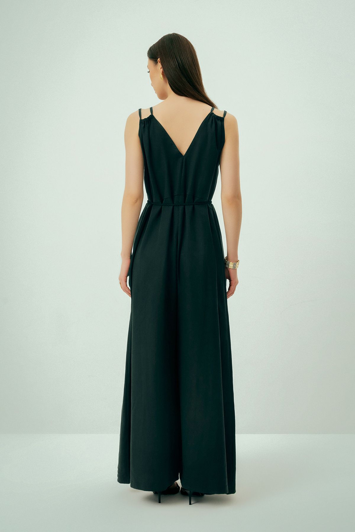 Wear Three Points-Aura Strappy Loose Cut Modal Jumpsuit 5