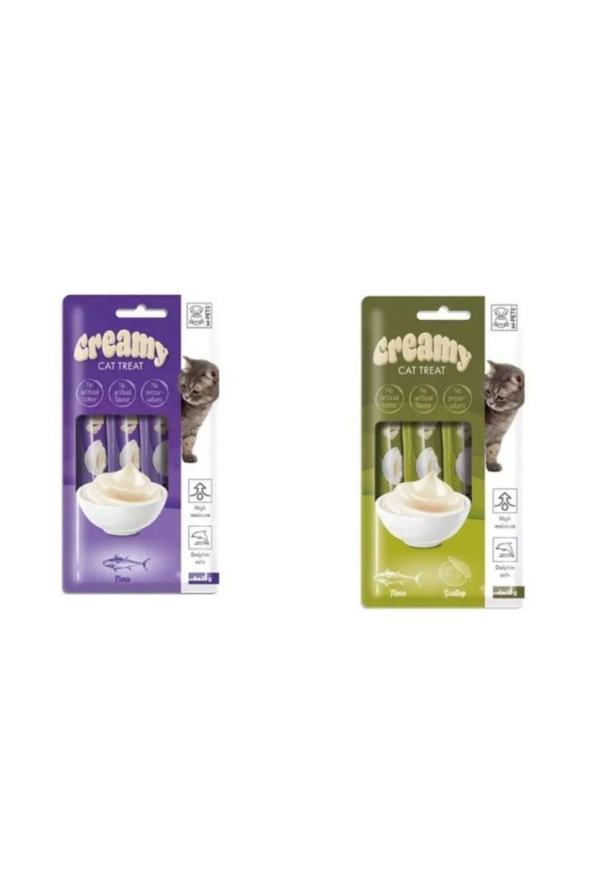 creamy M-pets Creamy 4x15 tunalı 4x15 tunalı deniz kabuklu