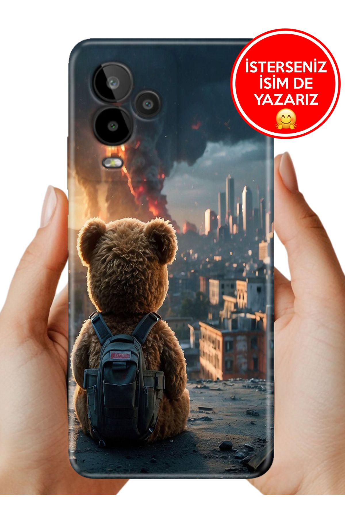 General Mobile GM 24 Pro Kılıf Desenli Baskılı TR-Üretim Kapak Silikon No Warr